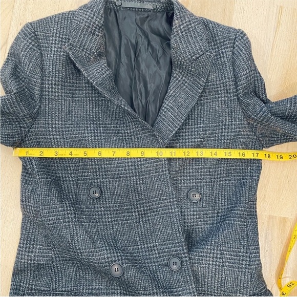 All Saints 100% wool trench jacket - Picture 14 of 15
